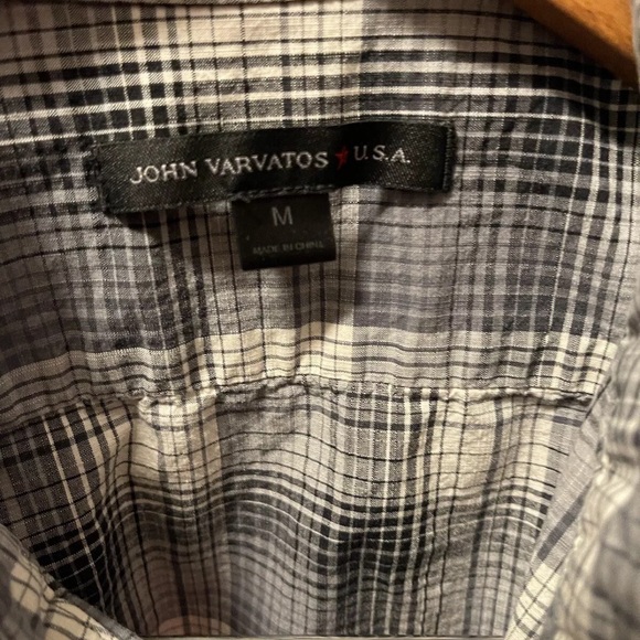 John Varvatos Plaid Shirt - Picture 2 of 3